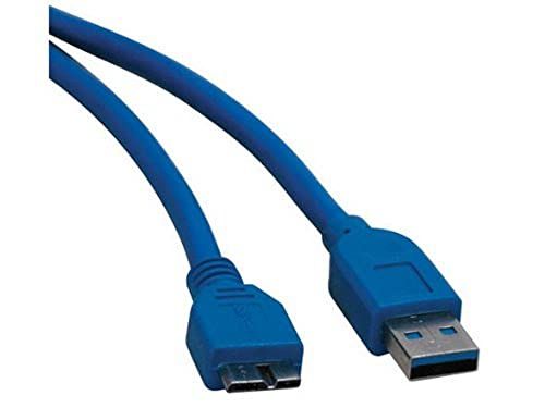 Tripp Lite U326-006 USB 3.0 Cable 6ft - Super Speed 5Gbps A Male to Micro B Male, Blue