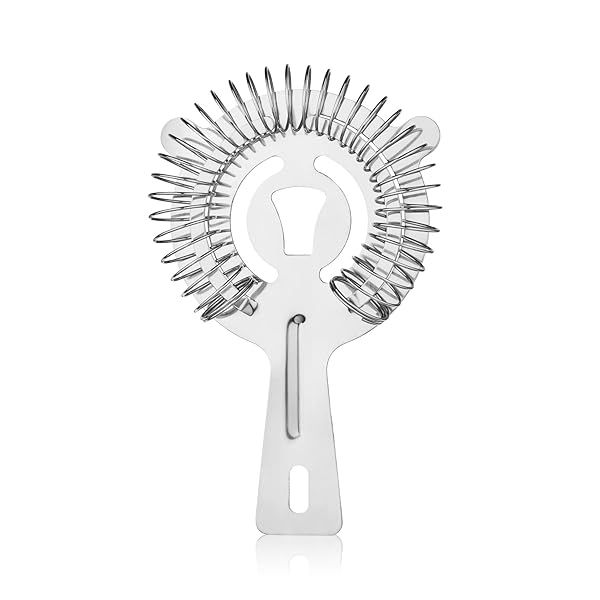 True Hawthorne Strainer: Premium Stainless Steel Cocktail & Martini Strainer for Bartending | Essential Bar Tools & Accessories