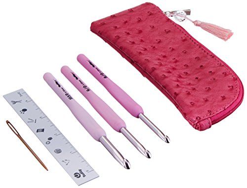 Buy Tulip Needle Company TER-16E Etimo Rose Crochet Hook Set - Perfect for Crochet Enthusiasts!