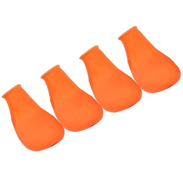 UKCOCO Waterproof Dog Boots Non-Slip Rain Shoes Outdoor Paw Protectors Durable Shoe Cover for Cats and Dogs Size L