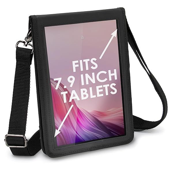 USA Gear 7-8 Inch Tablet Carrying Case - Compatible with Samsung Galaxy Tab S2, Tab E Lite, Tab A & More
