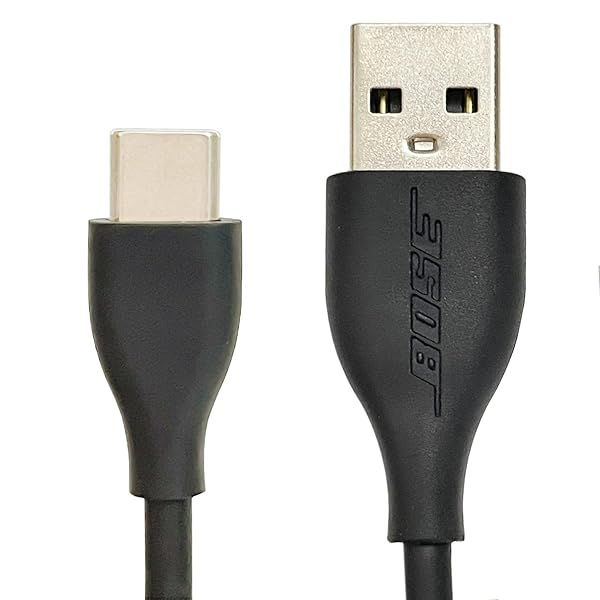 USB C Charger Cable for Bose Headphones & Speakers: Compatible with QC 45, 700, Sleepbuds 2 & More