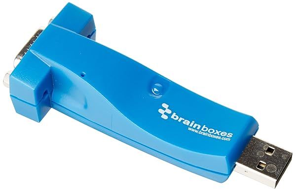 USB to Serial Adapter: Type A USB to DB-9 Male Connector for Easy Device Connectivity