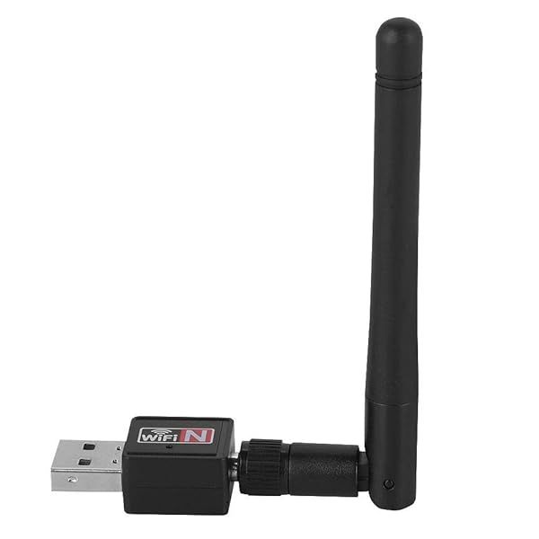 USB 2.0 Network Adapter - 300Mbps 2.4GHz Card for Windows & Linux | Fast 802.11b/g/n Connectivity