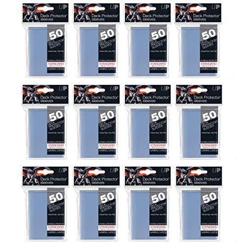 Ultra Pro Standard Deck Clear Protector Sleeves 600 Count for Gaming Cards High Quality Protection
