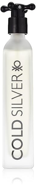 United Colors of Benetton Cold Silver Men Eau De Toilette 3.3 oz - Fresh Fragrance for Men
