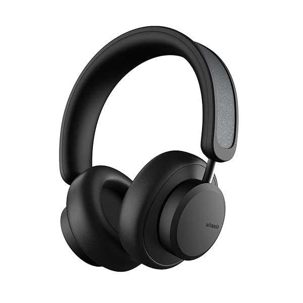 Urbanista Solar Powered ANC Headphones: Infinite Playtime & Bluetooth 5.0 - Midnight Black