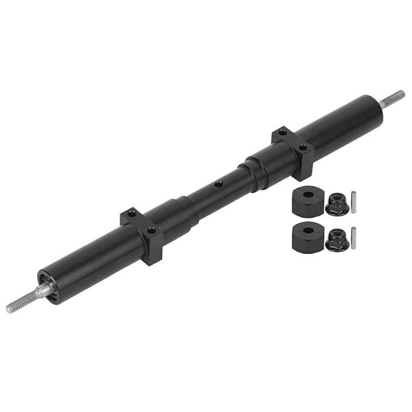 VGEBY RC Wheel Axle Metal Trailer Hitch Upgrade Parts for 1/10 RC Tractor Truck