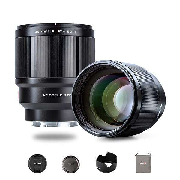 VILTROX 85mm F1.8 Mark II Lens for Sony E Mount: Perfect Auto Focus Portrait Lens for A7, A9, A6500 Cameras