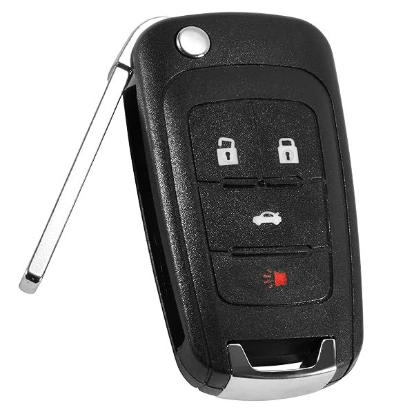 VOFONO Keyless Entry Remote Flip Car Key Fob for 2010-2017 Chevy Camaro Cruze Equinox Impala Malibu Sonic GMC Terrain Buick Encore Replacement