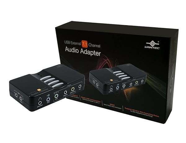 Vantec NBA-200U USB 7.1 Channel Audio Adapter Review: Enhance Your Sound Experience