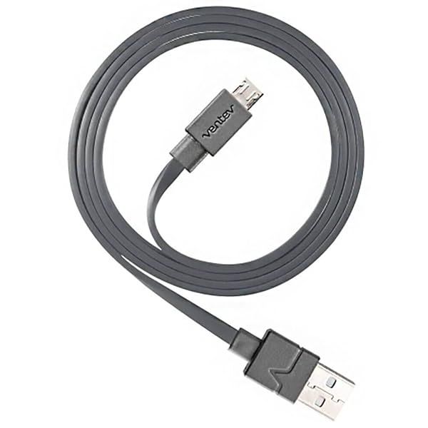 Ventev ChargeSync 6ft Micro USB Cable - Durable Gray Charging Solution