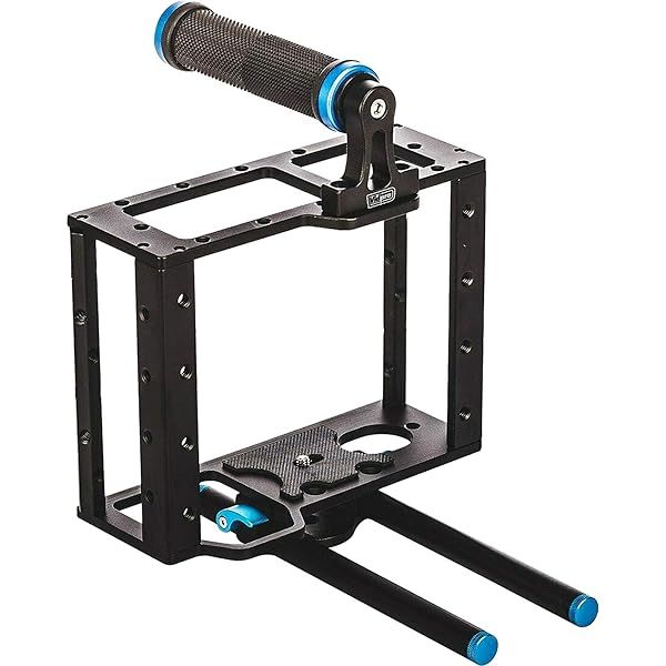 Vidpro Model CA-L Universal Aluminum Camera Cage: Lightweight, Durable & Versatile for All Cameras
