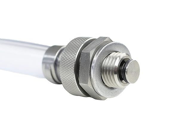 Votex - Made in USA - M14 x 1.5MM Stainless Steel Quick Valve Oil Drain Plug fits Can Am - Honda - Polaris - Triumph - Yamaha Cruiser Sport