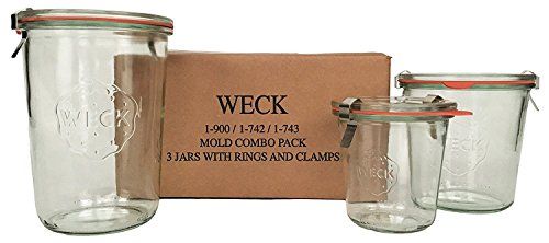 Buy WECK Mold Jar Combo Packs - Standard Sizes for Perfect Preserving & Storage