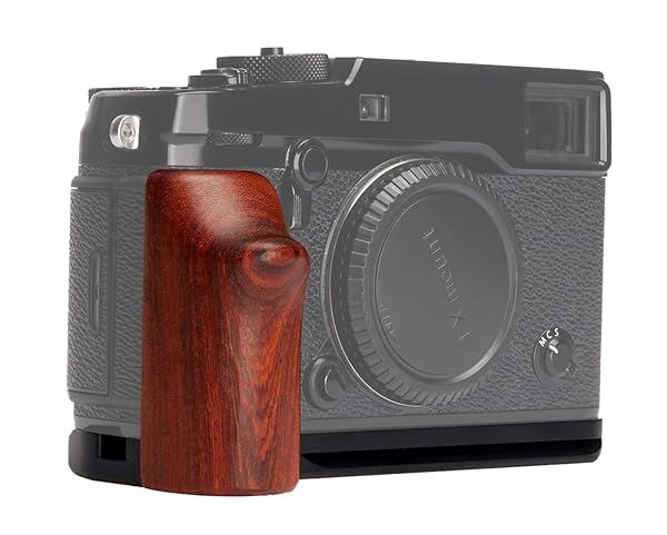 WEPOTO XPRO2-2R Hand Grip Quick Release Plate L Bracket for Fujifilm X-PRO2 Camera Aluminium Padauk