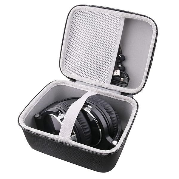 WERJIA Hard Carrying Case for OneOdio Over Ear Headphones Durable Protection and Travel Friendly Design