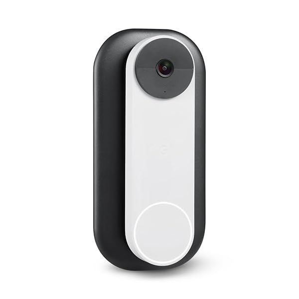 Wasserstein Wall Plate for Google Nest Doorbell Battery Compatible with Google Nest