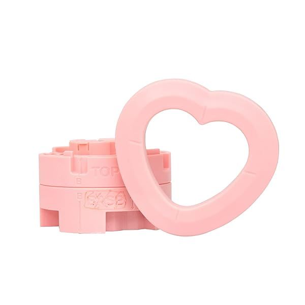 DIY Custom Buttons Kit: We R Memory Keepers 5 Heart Button Press Inserts for Bags, Pins, Keychains & More