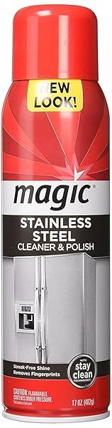 Buy Weiman Magic Stainless Steel Cleaner Aerosol 17oz (2 Pack) - Shine & Protect Your Appliances!