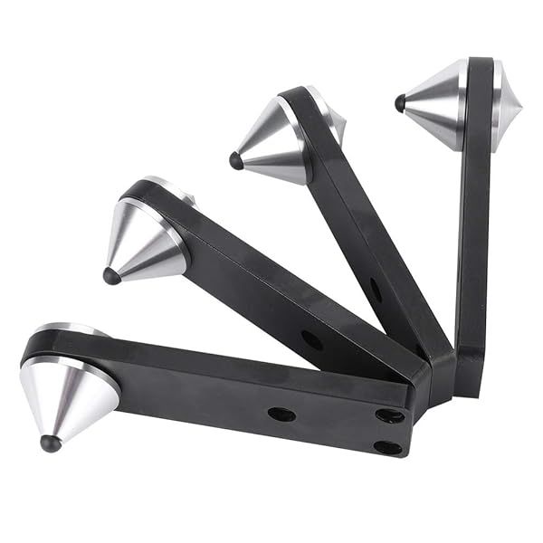 Adjustable 4PCS Stage Speaker Stands for Subwoofer and Speaker Frame Base Audio Suspension Bracket Foot Bracket