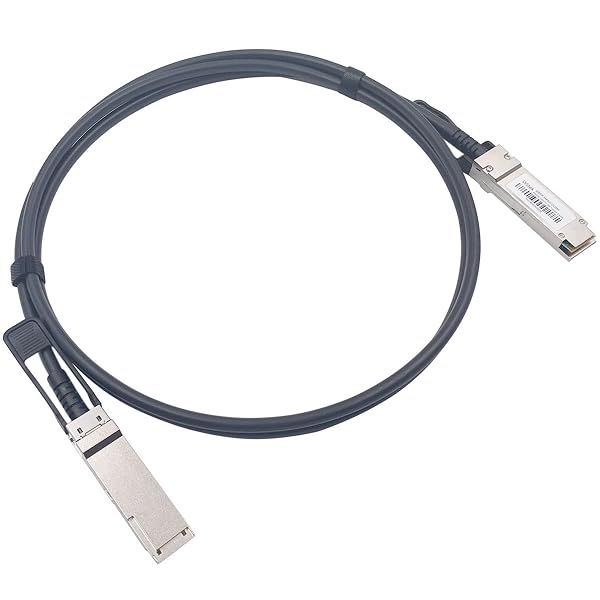 Wiitek 2M QSFP+ DAC Twinax Cable 40GbE Direct Attach Copper Cable 30AWG for Cisco Dell Ubiquiti D-Link Juniper Huawei Mellanox Mikrotik SuperMicro