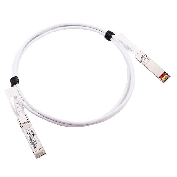 Wiitek 2m 10GbE SFP+ DAC Twinax Cable for Ubiquiti, Fortinet, MikroTik & More - High-Speed 10Gbase-CU Direct Attach Cable