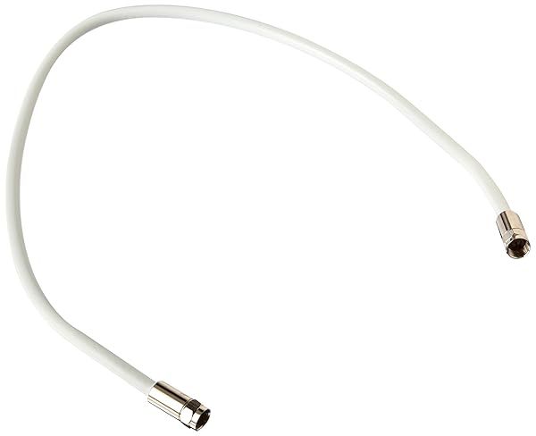 Wilson Electronics 2 ft White RG6 Low Loss Coax Cable - F-Male to F-Male Connector