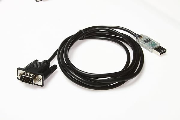 Wirenest FTDI USB to DB9M Serial Adapter with Full Hardware Handshake for Reliable Serial Communication