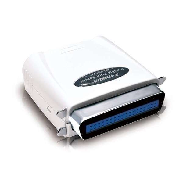 X-MEDIA XM-PS110P: 1-Port 10/100Mbps Ethernet Parallel Print Server for Fast Networking