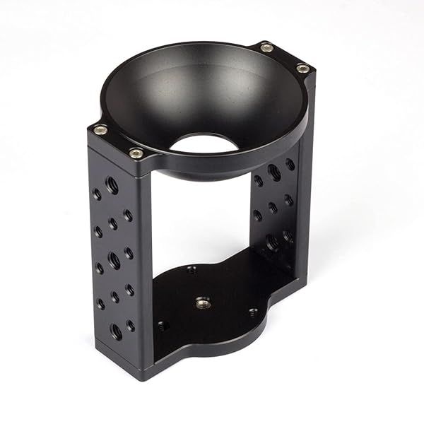 XINYING 100mm Tripod Head Bowl Riser: Aluminium Adapter for Manfrotto Video & DSLR Tripods