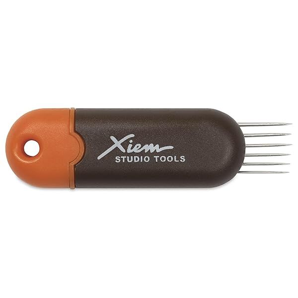 Xiem Tools Retractable Scoring Tool: Essential for Pottery & Ceramics Mastery