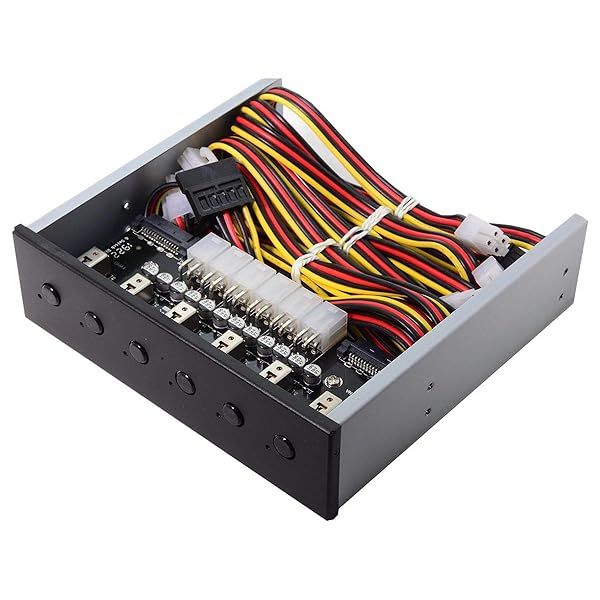 Xiwai 6 HDD SSD Power Switch: Intelligent Control Management System for 5.25 CD-ROM Bay
