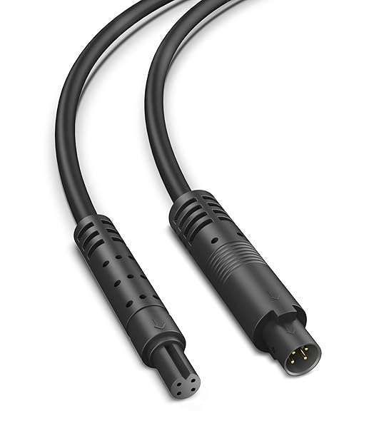 YQMAJIM 10Ft 4Pin Backup Camera Extension Cable - Pure Copper, Thicker Shield for Dash Cam & Rear View Camera