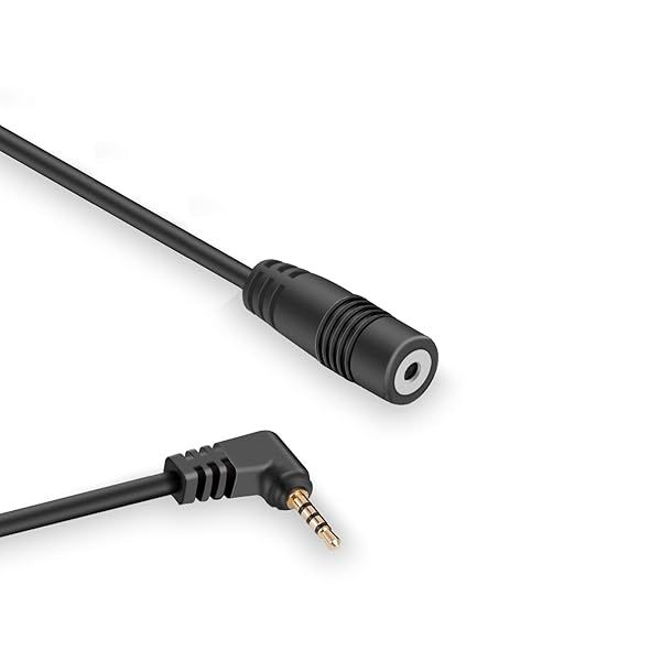 YQMAJIM 9.8 Ft Dash Cam Extension Cord - 2.5mm Male to Female Backup Camera Cable for Car