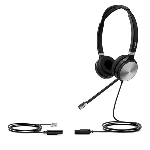 Yealink 3.5mm Headset with Microphone for PC, Laptop & Phones - Teams Certified Office Headset