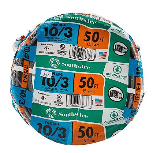 Yellow Jacket 25ft Heavy Duty Extension Cord - 12 Gauge, Lighted End, Weather Resistant, SJTW, 2883