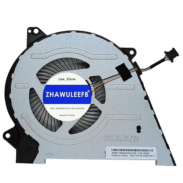 ZHAWULEEFB Replacement Laptop CPU Cooling Fan for Lenovo IdeaPad Flex 5 14 Series 5F10S13911 NS85C44-19J01 DFS5K121154918