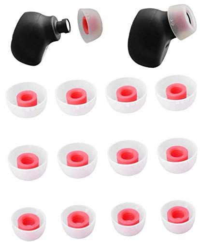 Zotech Ear Tips for Jabra Elite Active 65t and 75t 6 Pairs SML White Red