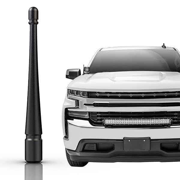 Upgrade Your Titan & Xterra: AFTID 4-Inch Aluminum Short Antenna (2019-2023 Titan, 2000-2015 Xterra)