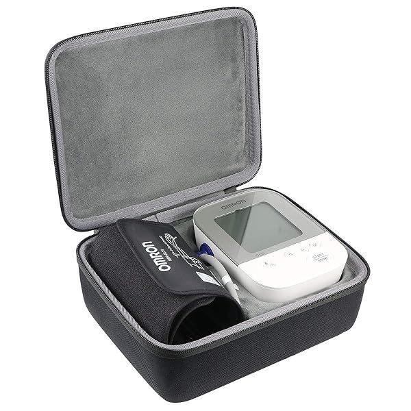 co2CREA Hard Case for OMRON Blood Pressure Monitor Upper Arm Cuff Portable Travel Case Replacement for BP5250 BP7250 HEM-7156 HEM-7155T