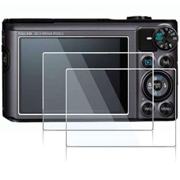 Debous Tempered Glass Screen Protector for Canon Powershot SX740 HS & SX730 HS - Anti-Scratch Protective Film