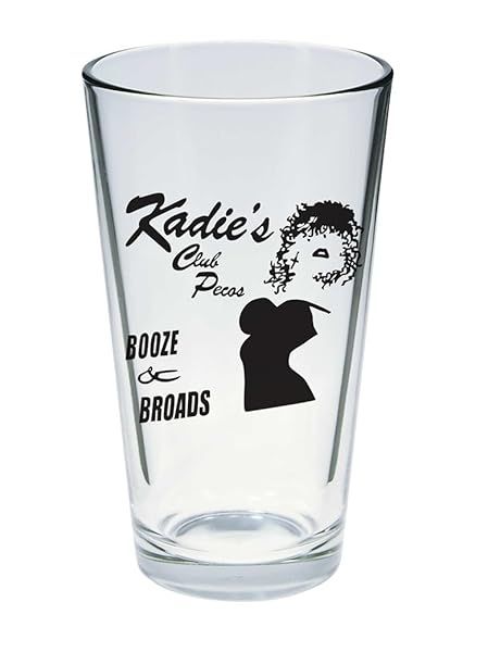 Diamond Select Toys Sin City Kadie's Club Pecos Pint Glass for Collectors and Fans of Sin City Merchandise