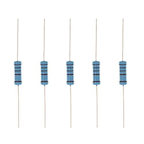 HUABAN 20PCS 3 Watts 1K Ohm 1 Percent Metal Film Resistor High Quality for Electronics Projects