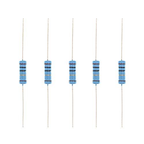 HUABAN 20PCS 3 Watts 20 Ohm 1 Percent Metal Film Resistor for Reliable Performance and Precision