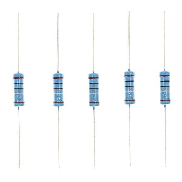 HUABAN 20PCS 3W 2R0 2.0 Ohm 1% Metal Film Resistors for Reliable Circuit Performance