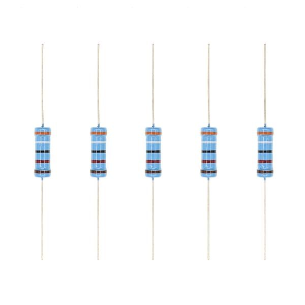 HUABAN 20PCS 3 Watts 39K Ohm 1 Percent Metal Film Resistor for Reliable Performance and Precision