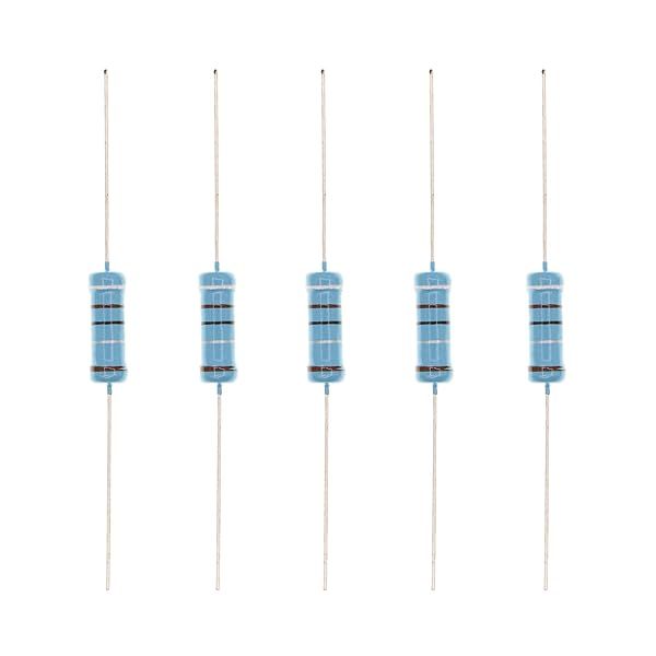HUABAN 20PCS 3 Watts 9R1 9.1 Ohm 1 Percent Metal Film Resistor for Reliable Circuit Performance