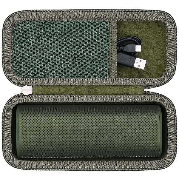 Khanka Hard Travel Case for Sonos Roam Roam 2 Roam SL Portable Bluetooth Speaker Green