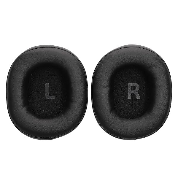 KWMobile Ear Pads for OneOdio A70 - 2X Black Replacement Earpads for Ultimate Comfort